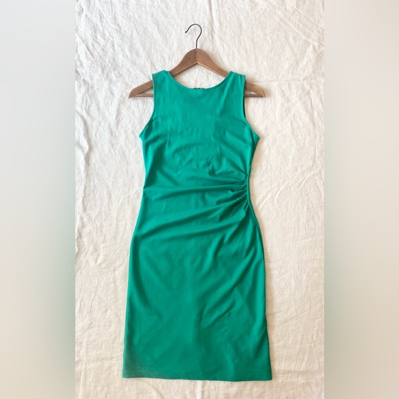 Kenneth Cole Ruched Hilary Sheath Zipper Back Dress - Picture 8 of 13